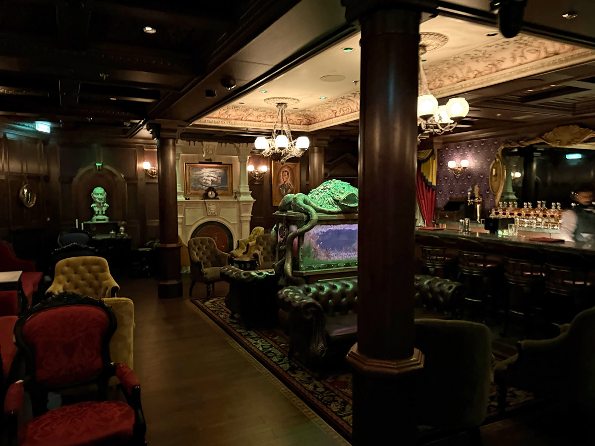The Haunted Mansion Parlor