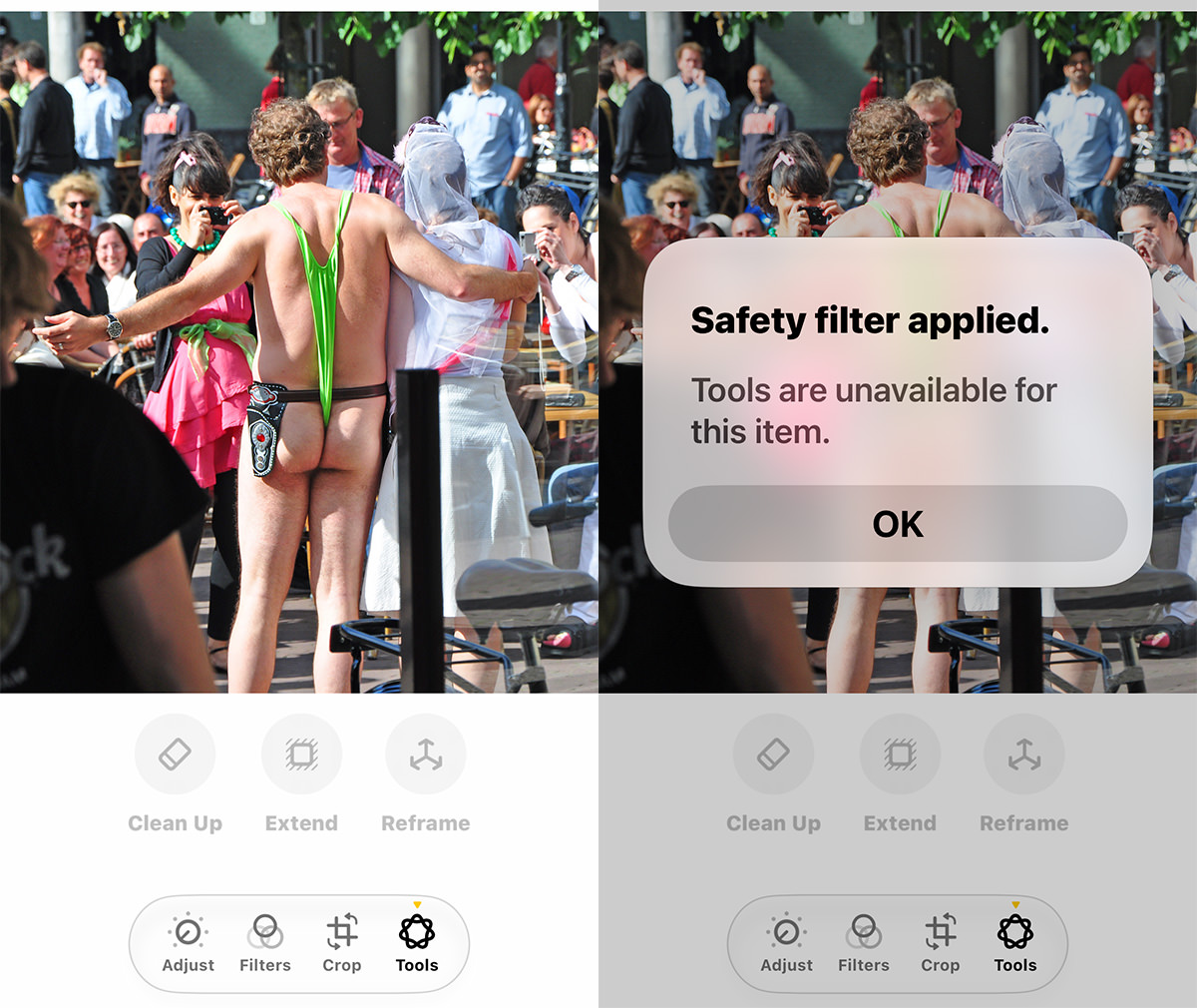 SAFETY FILTER APPLIED because of bare ass!