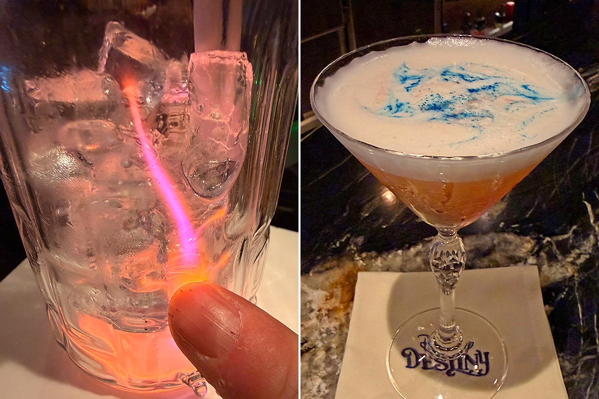 Electric drink and dimension drink