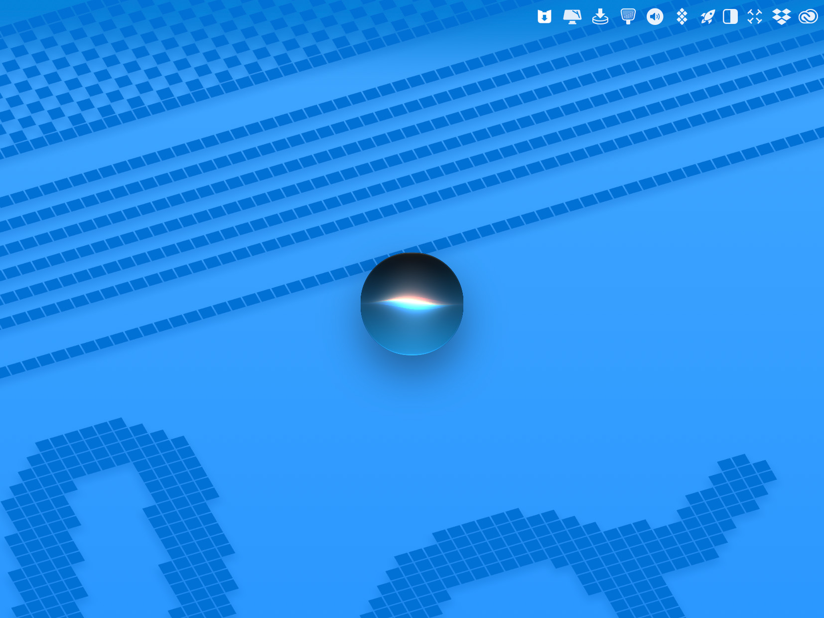Siri's bubble on my Mac.