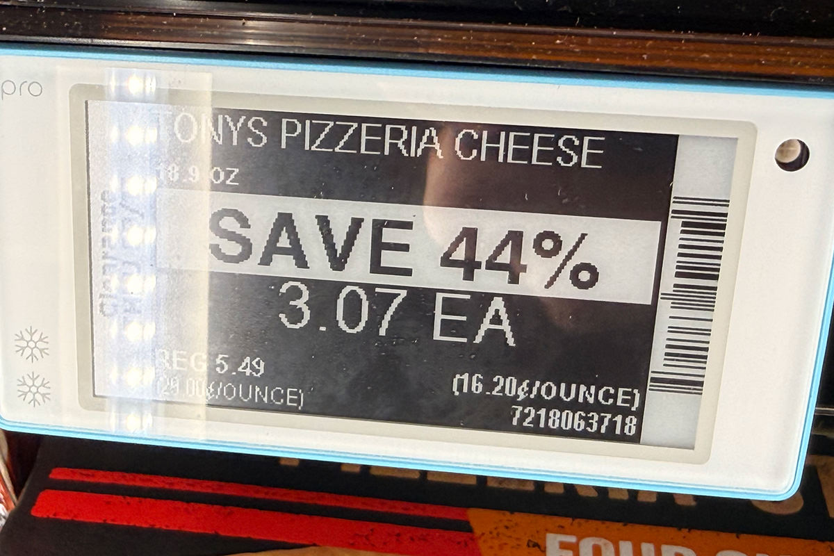 Digital Price Tags.