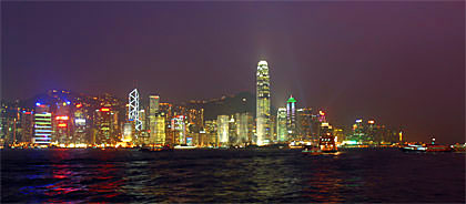 HK Harbor Night
