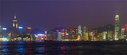 HK Harbor Night